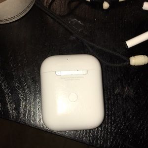 Used AirPods charging case